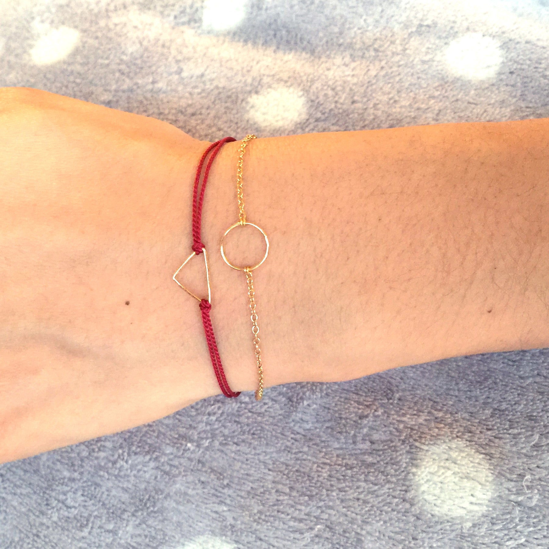 Square Bracelet for Women - Elegant Minimalist Jewelry for Everyday Wear | Perfect for Gifts, Parties, and Casual Outfits