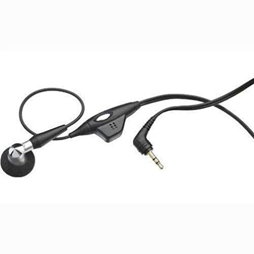 Single Earbud Wired Headset with 3.5mm Jack - Mono Earphone Compatible with Motorola One Zoom & Other Smartphones - Perfect for Calls, Gaming & Hands-Free Use