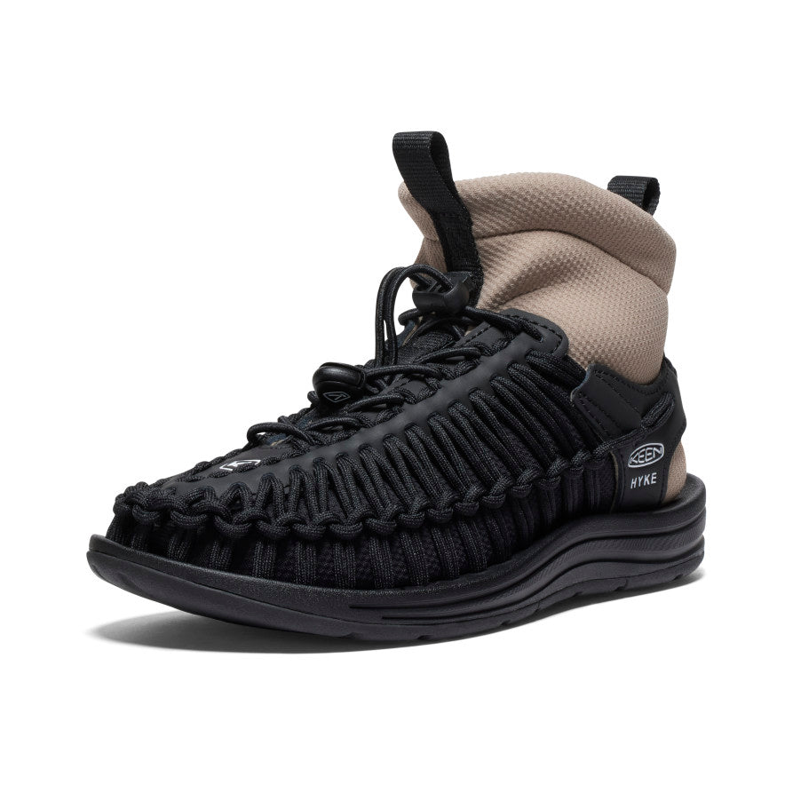 Women's UNEEK High Top x HYKE Sneakers - HYKE Timberwolf Color - Stylish & Comfortable for Running, Walking & Casual Wear