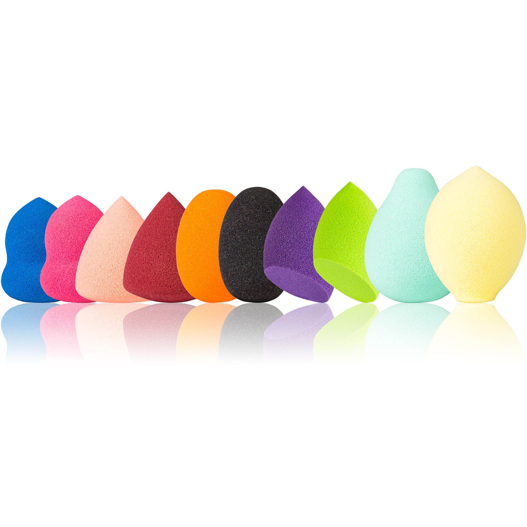 Pretty & Precise Mini Blender Sponge Set - 10 Pack for Smoothies, Protein Shakes & Kitchen Cleaning - Perfect for Home, Office & Travel Use