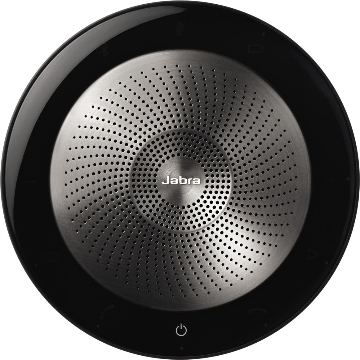 Jabra Speak 710 MS Teams Certified Bluetooth Speakerphone - Wireless Portable Conference Speaker with USB Adapter for Laptop, Smartphone & Tablet (Black) - Perfect for Home Office, Remote Meetings & Video Conferencing