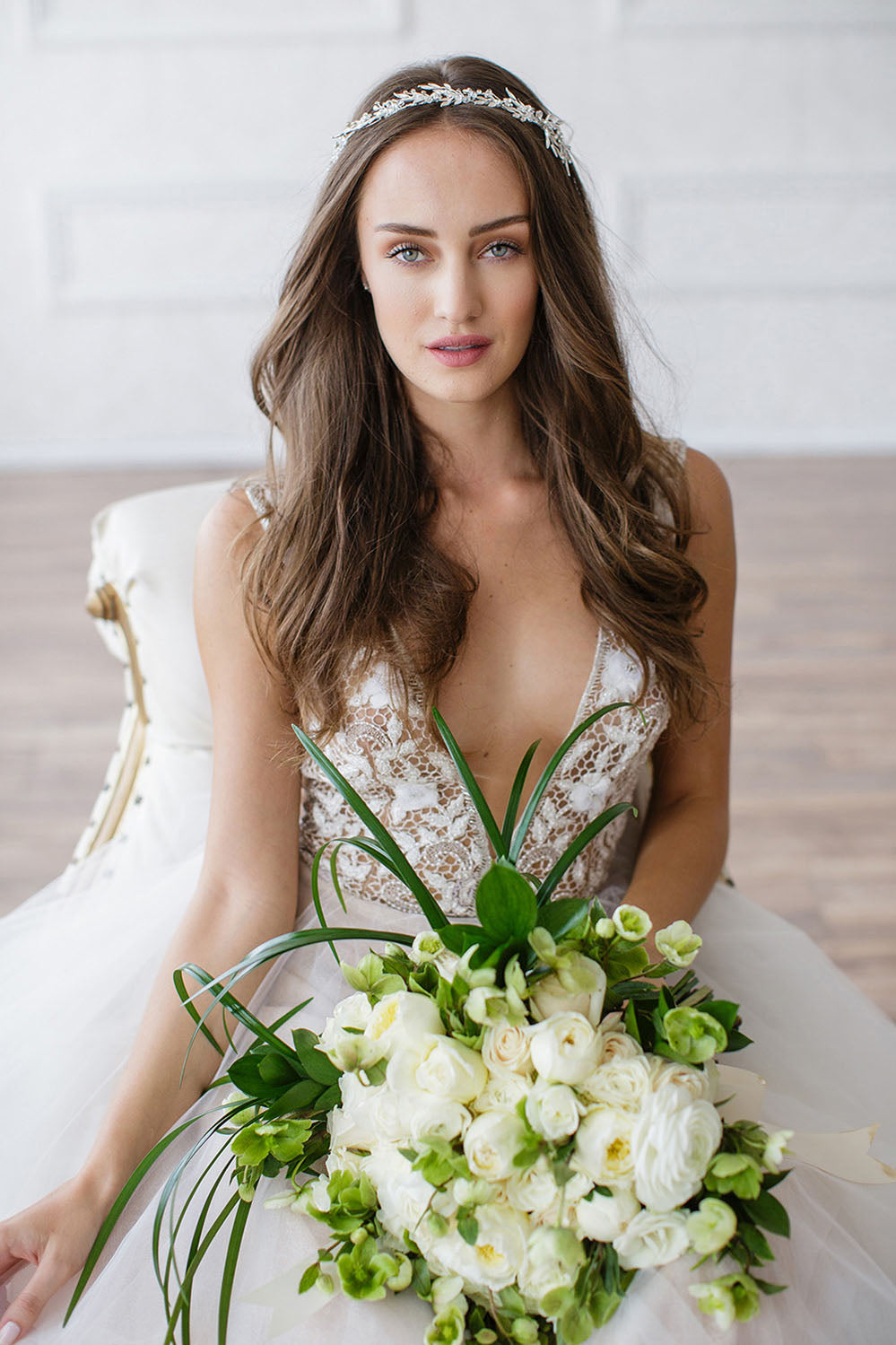 Avalon Halo Belt Sash - Elegant Waist Cincher for Weddings, Prom & Formal Events | Adjustable Satin Ribbon for Brides & Bridesmaids