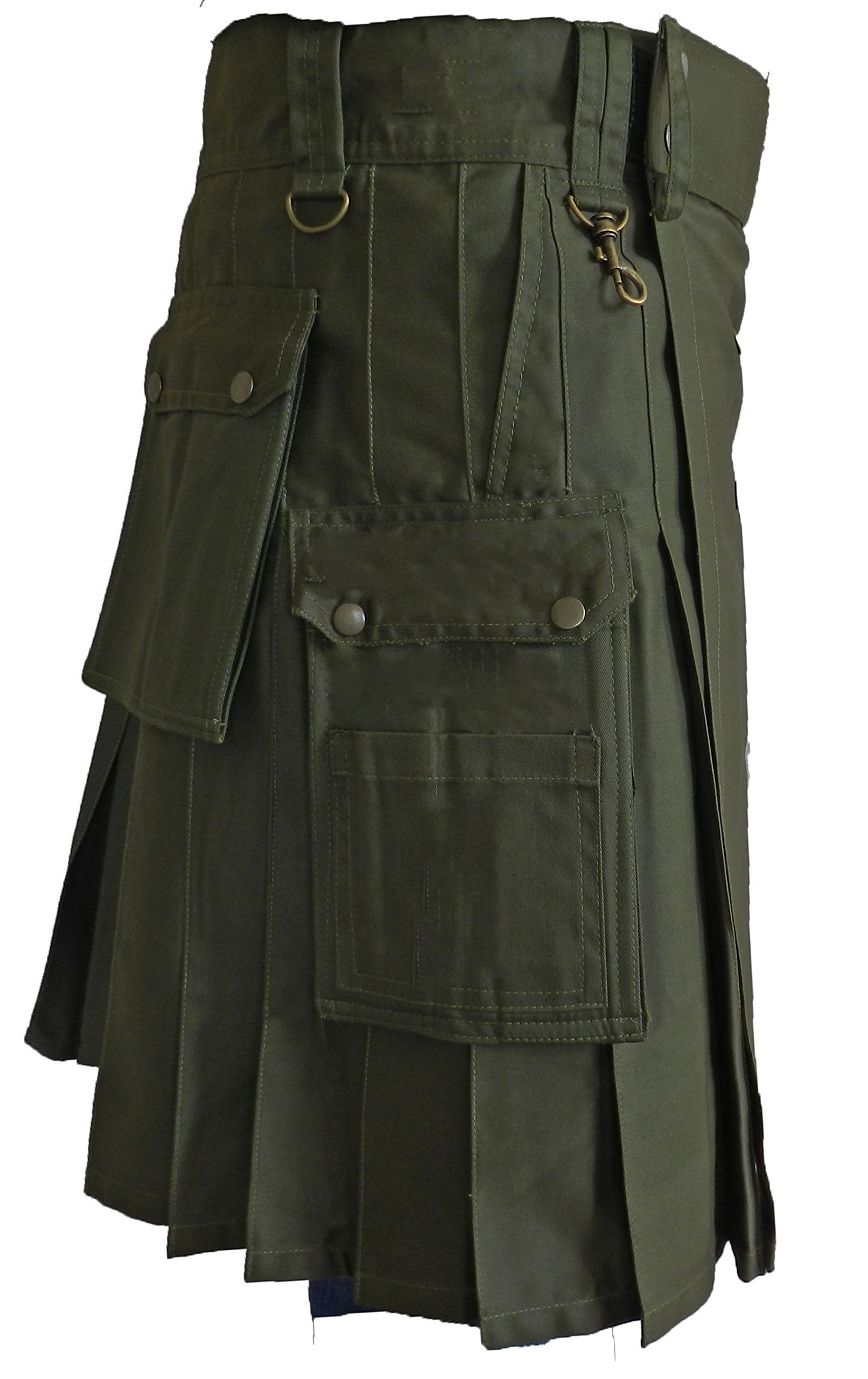UT Kilts Men's Wild Outdoor Utility Kilt - Durable Tactical Kilt for Hiking, Camping & Outdoor Adventures | Adjustable Waist & Pockets