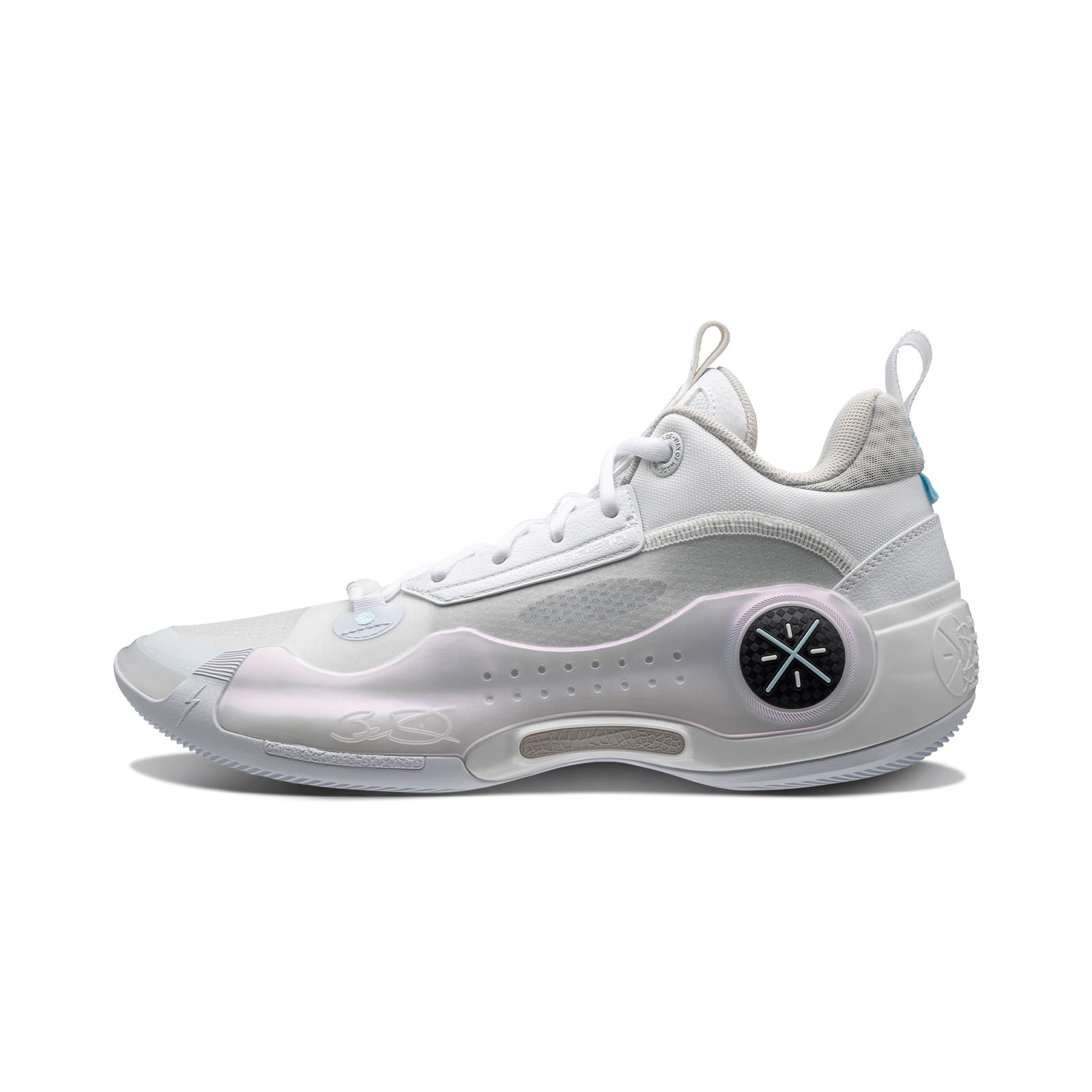 Way of Wade 10 Low White Hot Basketball Shoes - Lightweight Performance Sneakers for Men | Perfect for Indoor Courts & Streetwear Fashion