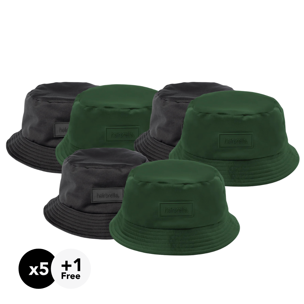 Waterproof Unisex Hairbrella Bucket Hat - UV Protection & Windproof Sun Hat for Men & Women - Perfect for Outdoor Activities, Beach, Hiking & Travel - Buy 5 Get 1 Free Gift Bundle