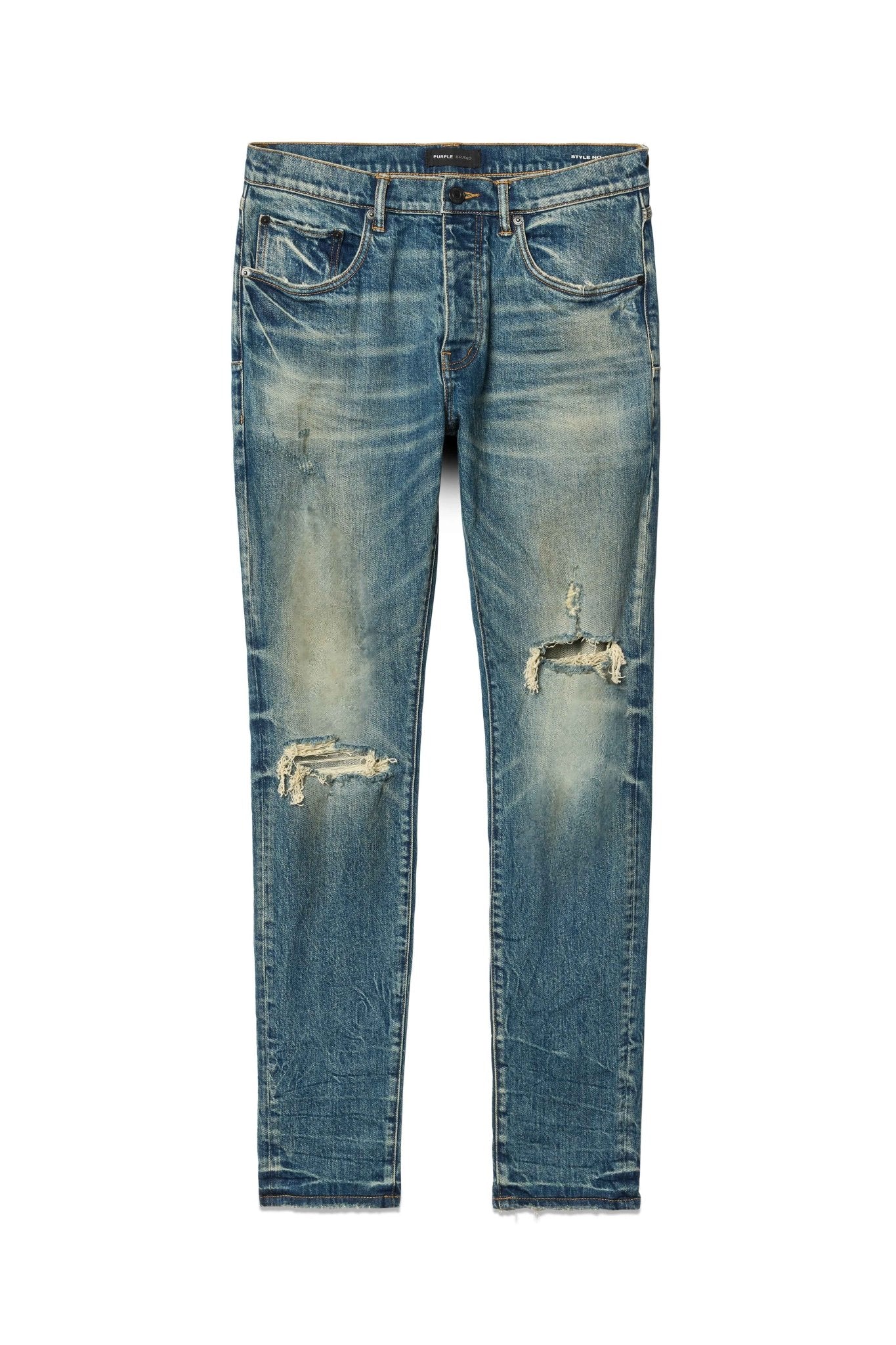 Purple Brand P001 SNFD Skinny Jeans - Dark Indigo Denim for Women | Comfortable & Stylish for Work, Casual & Night Out