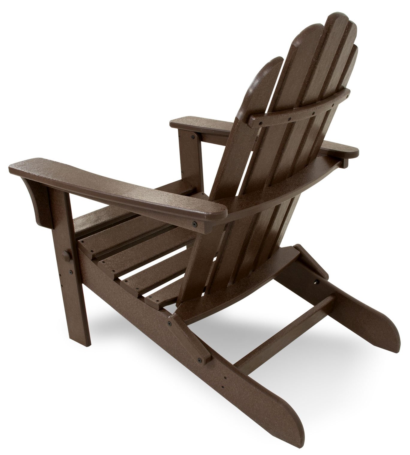Trex Outdoor Furniture Cape Cod Folding Adirondack Chair with Vintage Lantern Design - Patio, Garden, Poolside & Beach Relaxation Chair