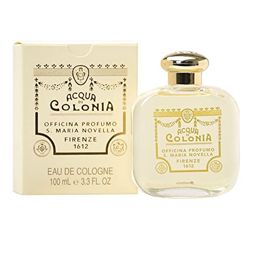 Santa Maria Novella Sandalwood Cologne for Men & Women - 100ml (3.4oz) Luxury Fragrance with Woody Notes - Perfect for Gifts, Date Nights & Special Occasions