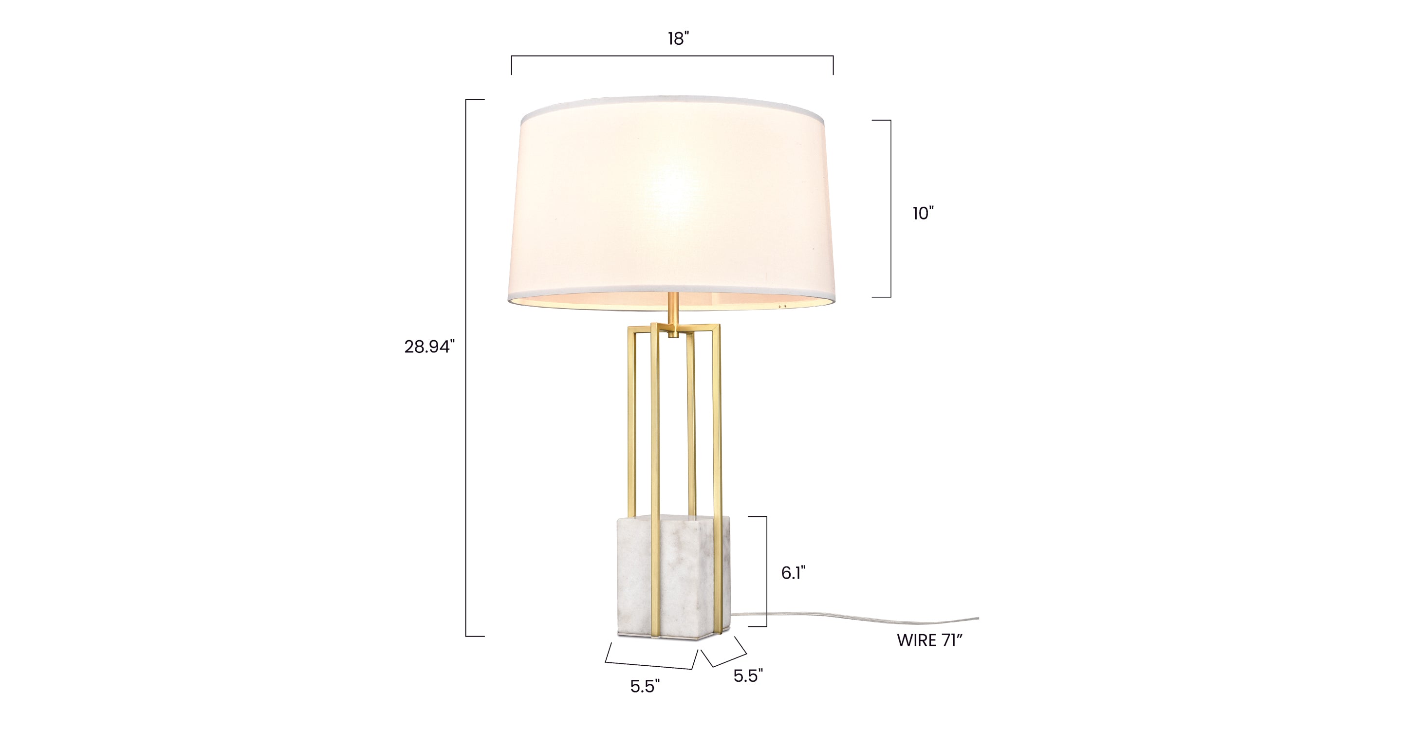 Modern LED Desk Lamp with Adjustable Brightness & Color Temperature - Perfect for Home Office, Study, and Reading