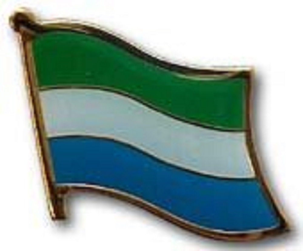 50 Pack Sierra Leone Country Flag Bike Hat Lapel Pins - Bulk Wholesale for Cycling, Travel, and Patriotic Events