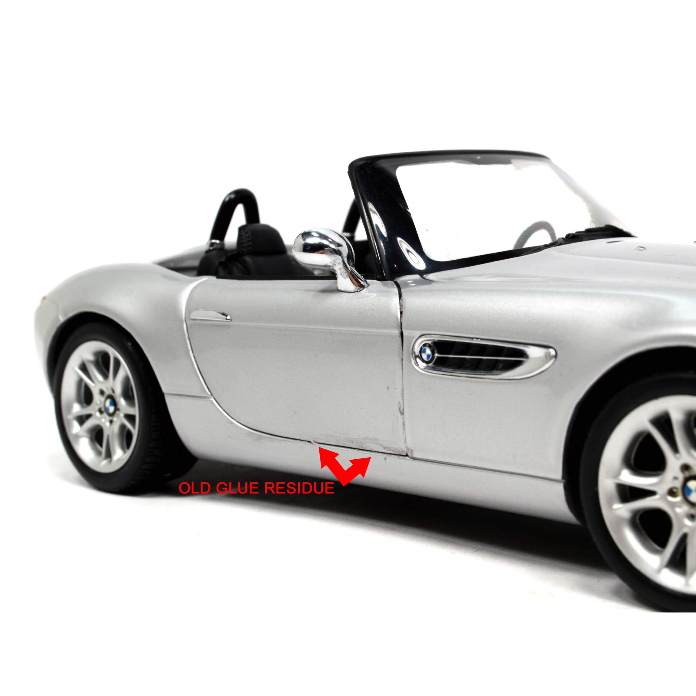 Exclusive 1:18 Scale James Bond BMW Z8 Diecast Model Car by Kyosho - Collectible Toy for Movie Fans & Car Enthusiasts - Perfect for Display, Gifts, and 007 Memorabilia Collections