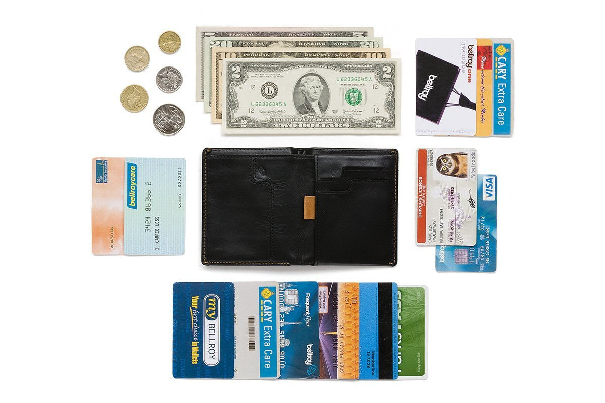Bellroy Note Sleeve Wallet - Slim RFID Blocking Leather Wallet for Men & Women | Perfect for Everyday Carry, Travel & Minimalist Lifestyle