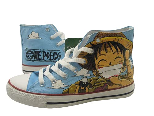 Custom Hand-Painted Anime Sneakers for Halloween, Cosplay & Weddings - Unique Personalized Canvas Shoes for Gifts & Special Occasions