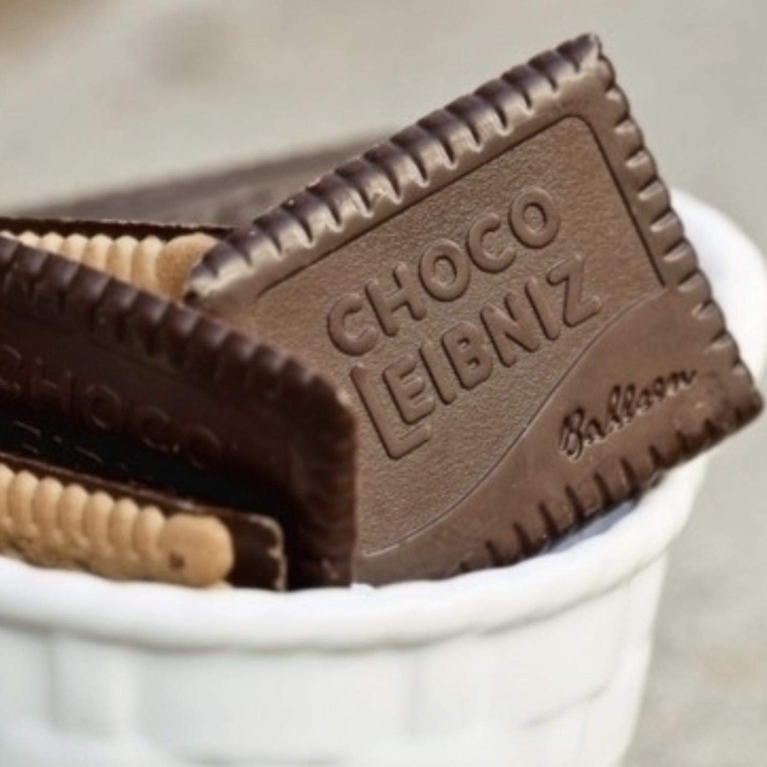 Bahlsen Choco Leibniz Milk Chocolate Cookies - 24 Pack | Delicious German Biscuits for Tea Time, Snacking & Gift Giving