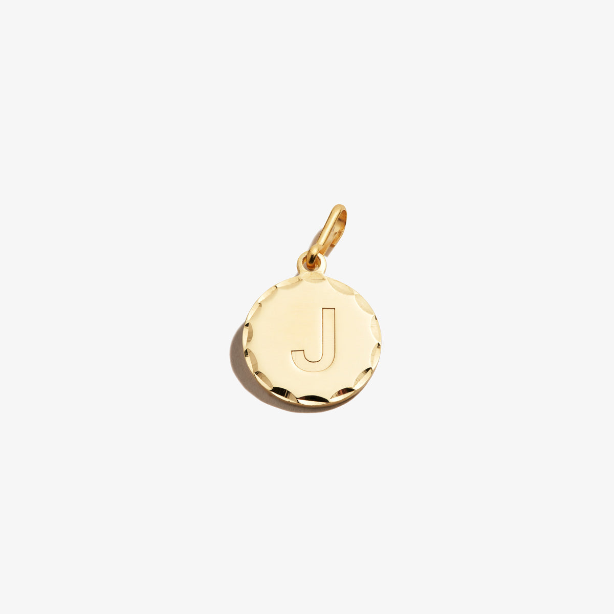 Initial J Charm Necklace - 14K Gold Plated Letter Pendant for Women - Perfect for Gifts, Birthdays & Everyday Elegance