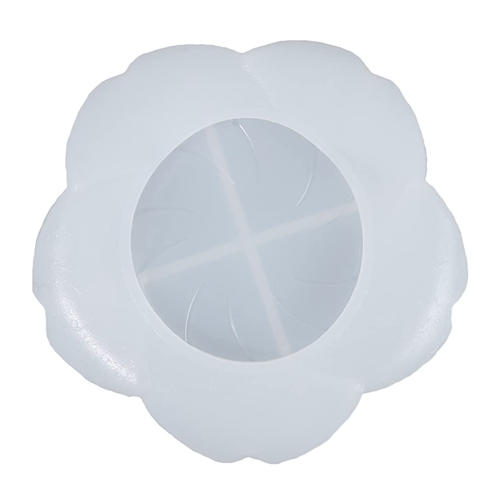 Cherry Blossom Silicone Resin Molds - Shell Shaped Epoxy Flower Petal Trinket Dish Tray Casting Molds for DIY Jewelry, Home Decor & Craft Projects (Perfect for Resin Art, Gift Making & Spring Themed Decorations)