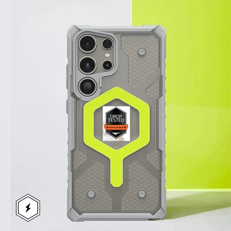 UAG Shockproof Galaxy S25 Ultra Magsafe Rugged Magnetic Case - Protective Cover for Samsung Galaxy S25 Ultra with Strong Magnets - Perfect for Outdoor Adventures, Work & Daily Use