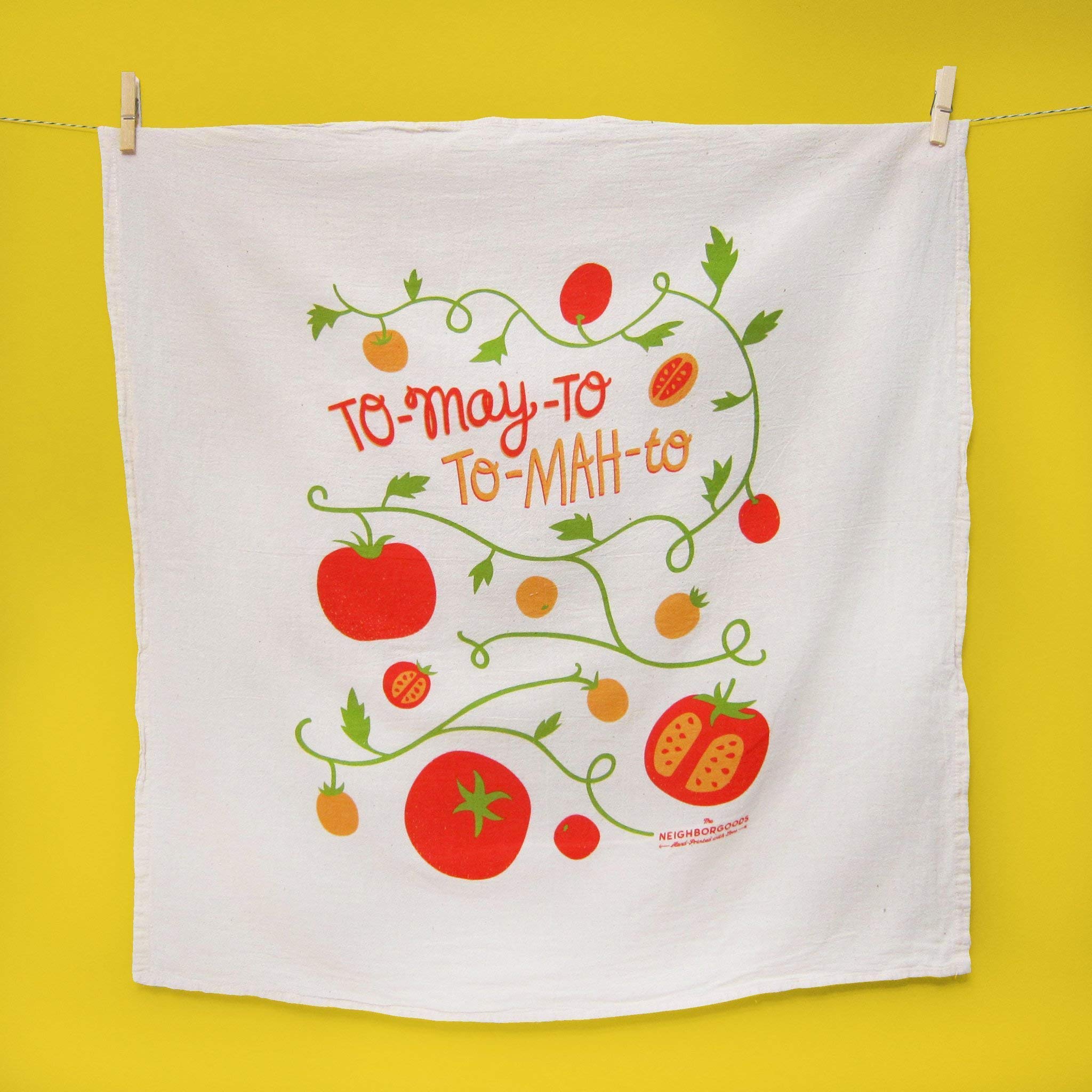 Premium 3-Piece Farmers Market Dish Towel Set - Soft, Absorbent Kitchen Towels for Drying Dishes, Cleaning & Decor - Perfect for Farmhouse, Rustic & Country Style Kitchens
