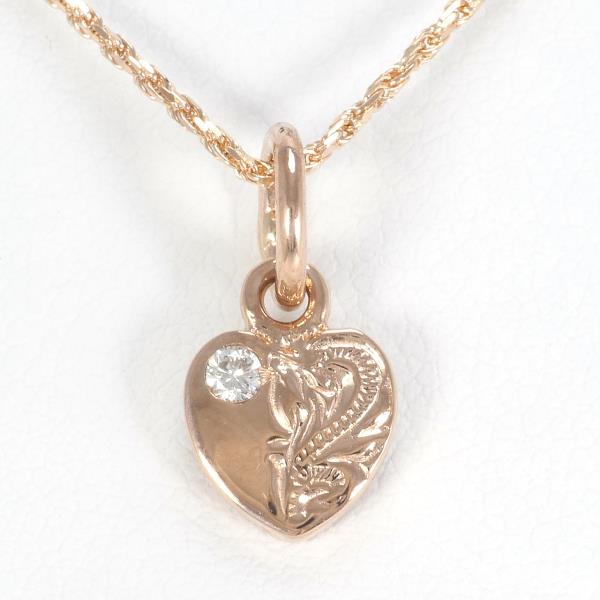 14K Pink Gold Diamond Necklace for Women - Elegant Rose Gold Pendant Necklace Jewelry Gift for Anniversary, Valentine's Day & Special Occasions
