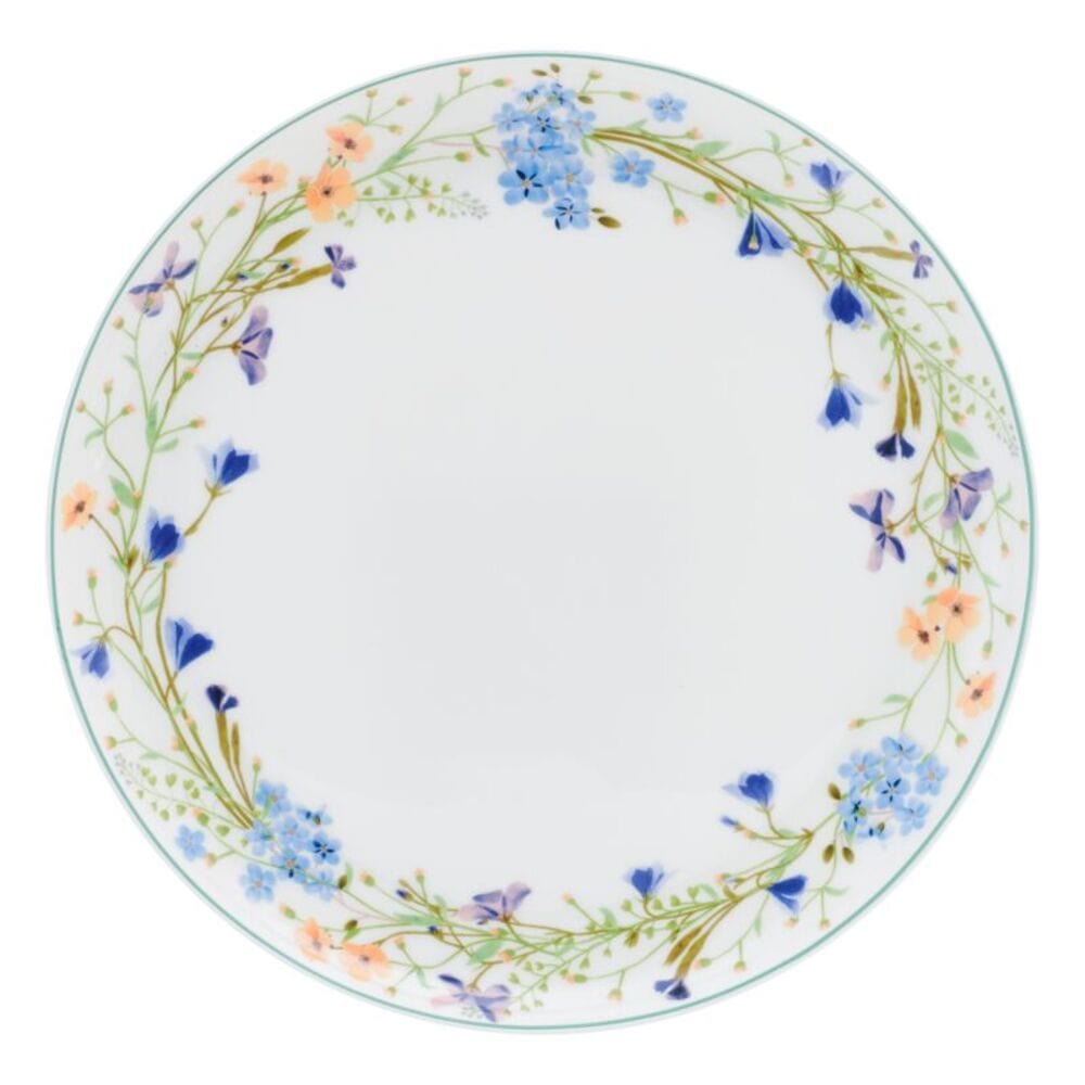 Quinn 12-Piece Dinnerware Set - Service for 4 People, Porcelain Dinner Plates, Bowls & Mugs - Elegant Tableware for Family Dinners, Parties & Everyday Use