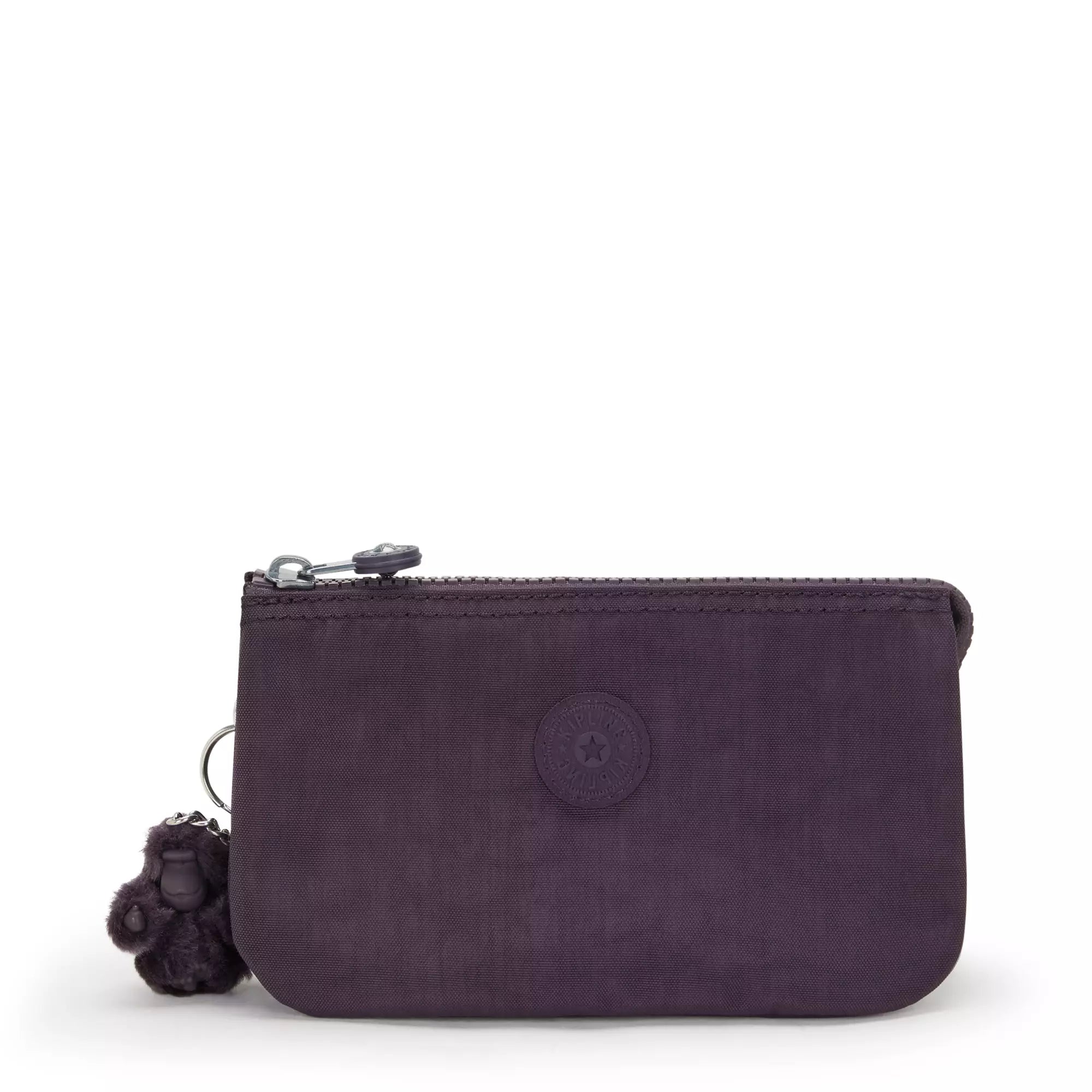 Kipling Creativity Large Pouch - Ultimate Plum Crossbody Bag for Women | Perfect for Travel, Work & Everyday Essentials Organization