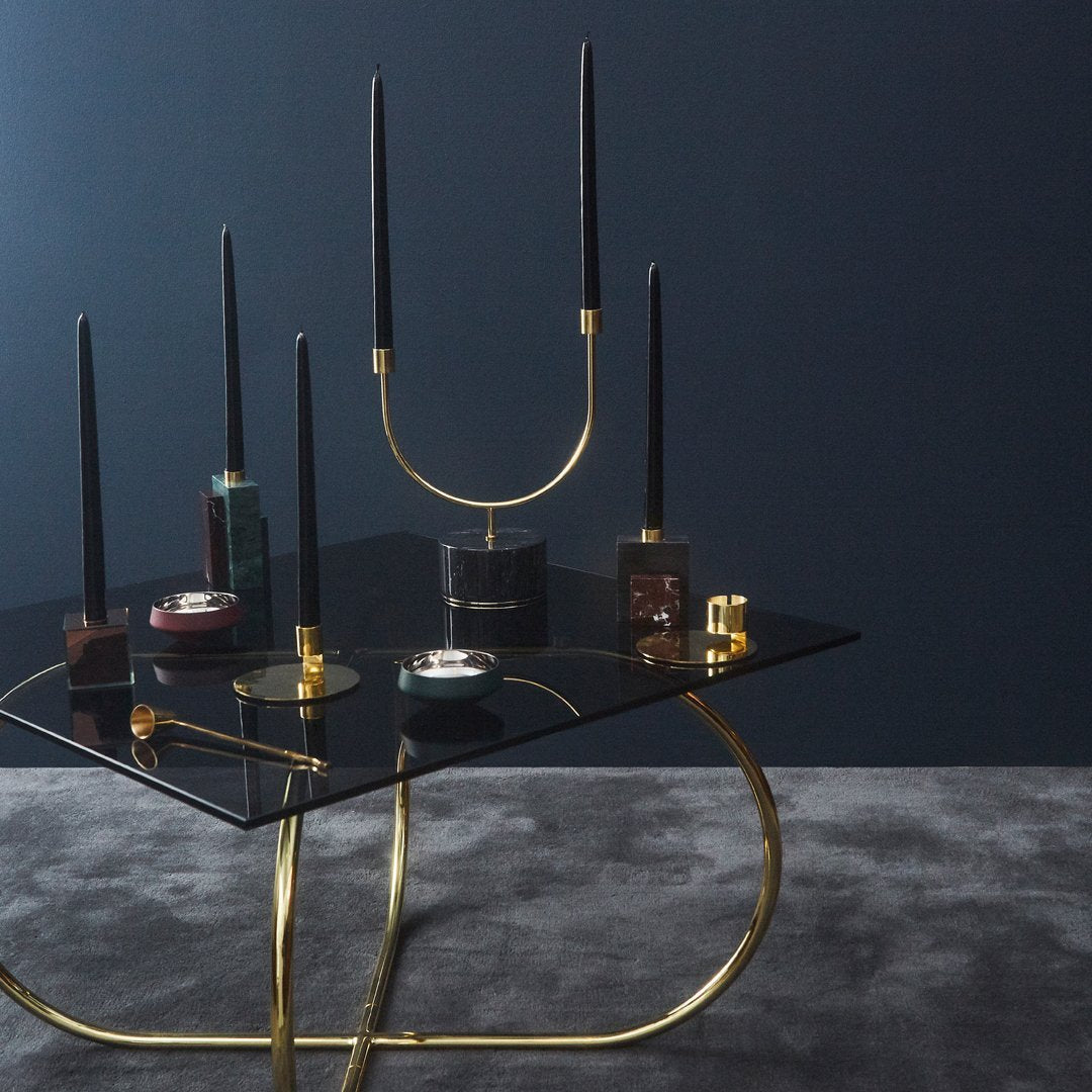 Grasil Elegant Glass Candle Holder - Decorative Home Decor for Romantic Dinners, Wedding Centerpieces & Relaxing Bath Time