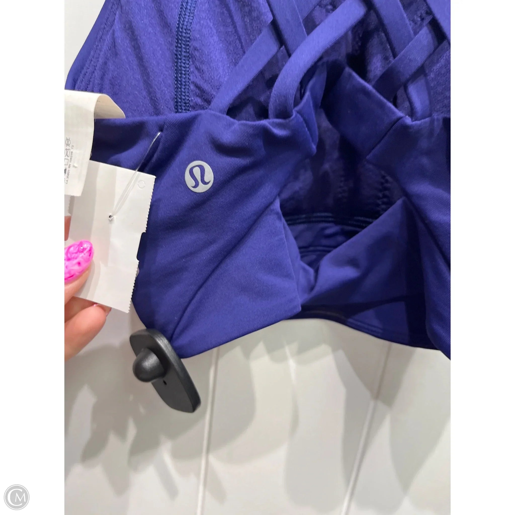 Lululemon Blue Athletic Bra Size 2 - High Support Workout Sports Bra for Running, Yoga & Gym
