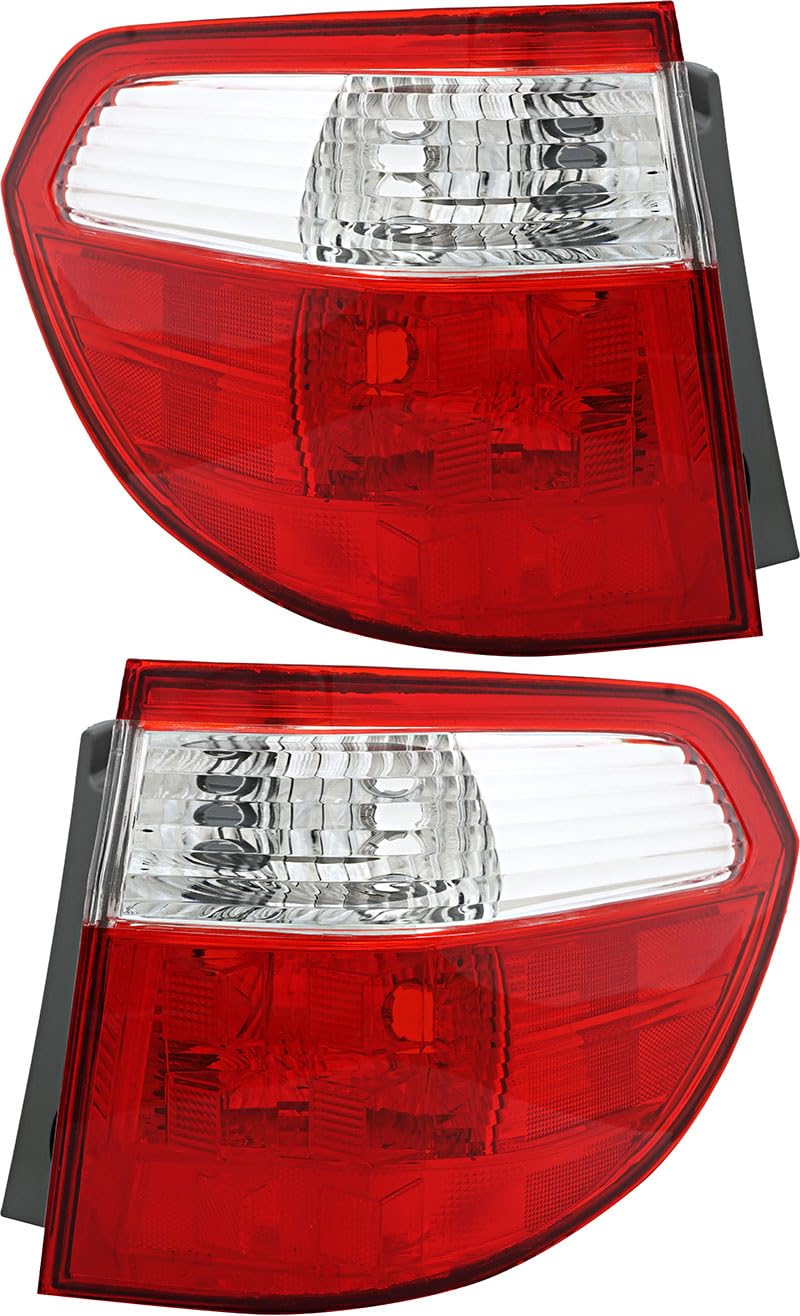 Honda Odyssey Tail Lights Replacement Set - Compatible with 2005 2006 2007 Models - Driver & Passenger Side Lamps - Perfect for Night Driving & Enhanced Vehicle Safety