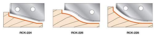 Amana Tool RCK-226 Insert Knives for RC-4012 Router - Industrial Grade CNC Router Bits for Woodworking & Cabinet Making | Perfect for Professional Wood Shops & DIY Projects