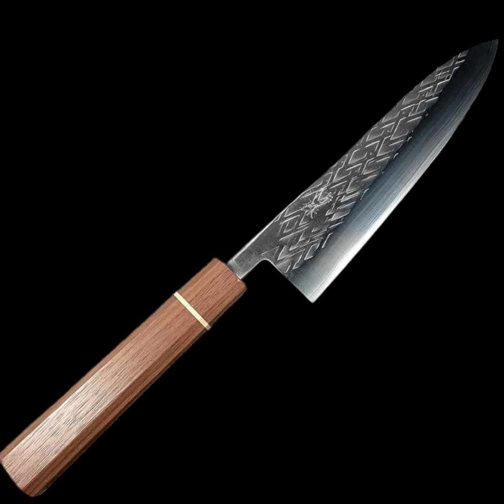Premium Japanese Tsuchime SLD Gyuto Chef Knife 210mm - High Carbon Stainless Steel Blade for Professional Cooking, Slicing, and Meat Cutting