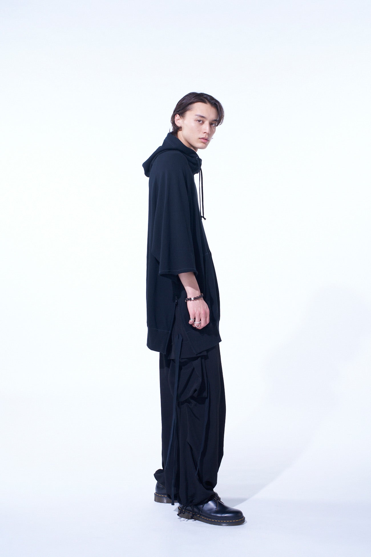 CREPE de CHINE ARMY TECHNO PANTS - Military Style Tactical Pants for Outdoor Adventures & Urban Streetwear