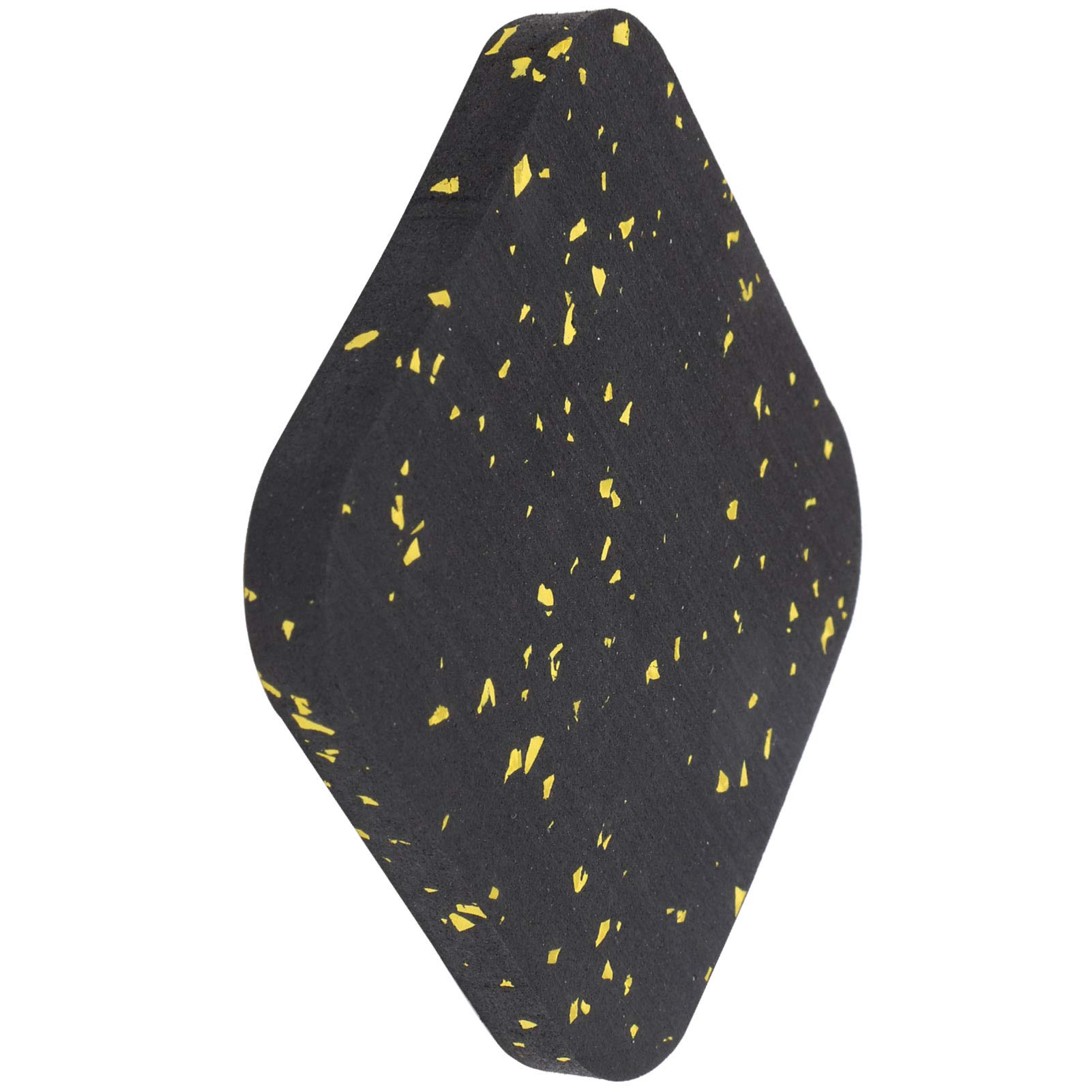 Premium Non-Slip Exercise Equipment Mat - Shock Absorbing, Sound Insulating & Wear-Resistant Gym Floor Mat for Treadmills, Yoga, Home Workouts (Black & Yellow) - Perfect for Home Gyms, Fitness Studios & Noise Reduction