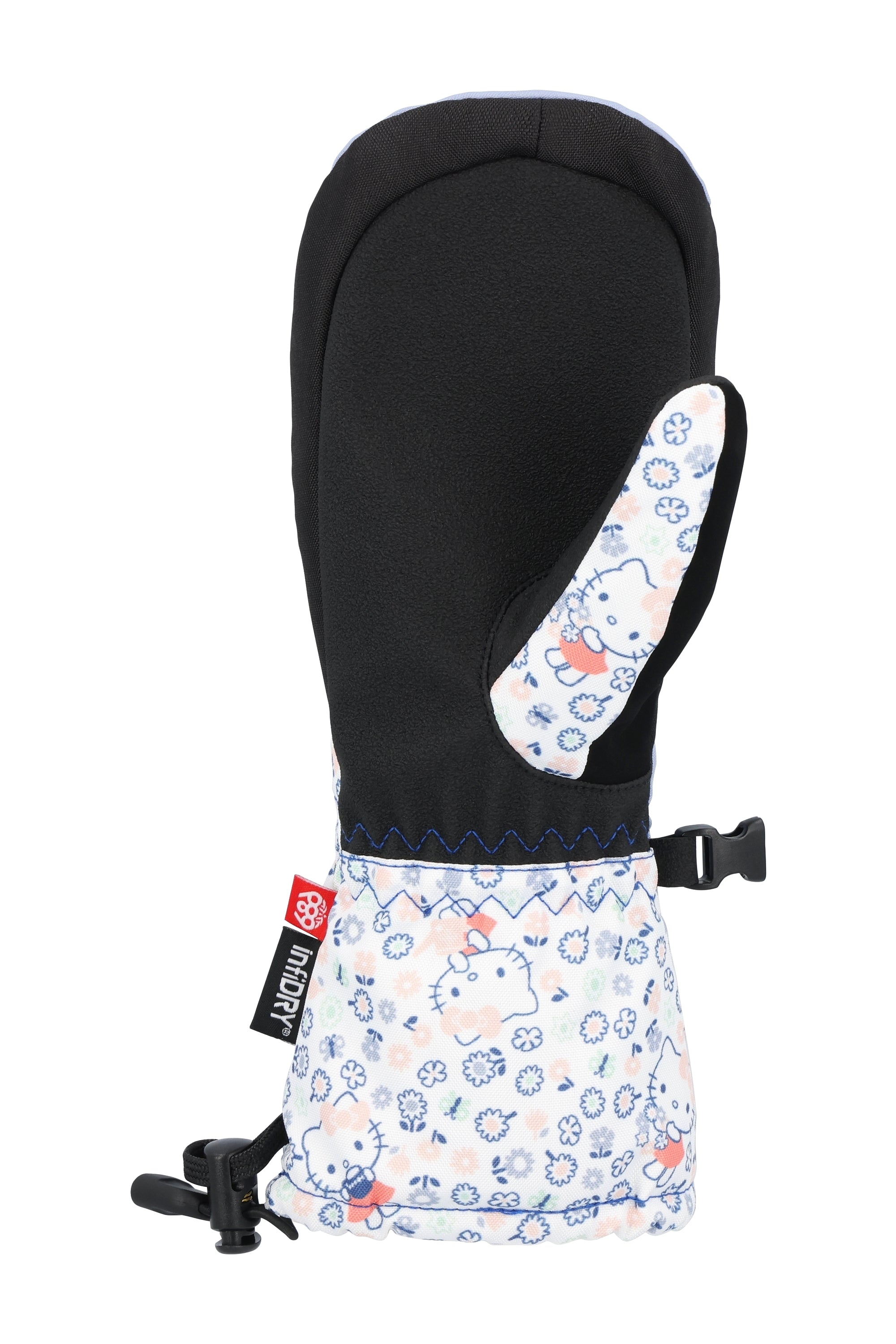 686 Youth Heat Insulated Mitt 2025 - Winter Gloves for Kids & Teens - Waterproof Cold Weather Gloves for Snowboarding, Skiing, and Outdoor Activities