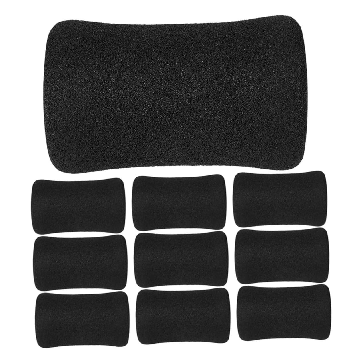 Outanaya 6-Piece Sit Up Board Pad & Foam Roller Set - Abdominal Exercise Equipment for Home Gym, Core Workout & Yoga Mat Support - Perfect for Fitness Training, Pilates & Post-Workout Recovery