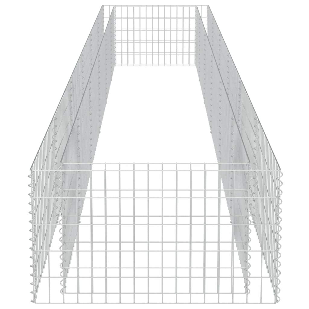 Galvanized Steel Gabion Raised Garden Bed - 212.6