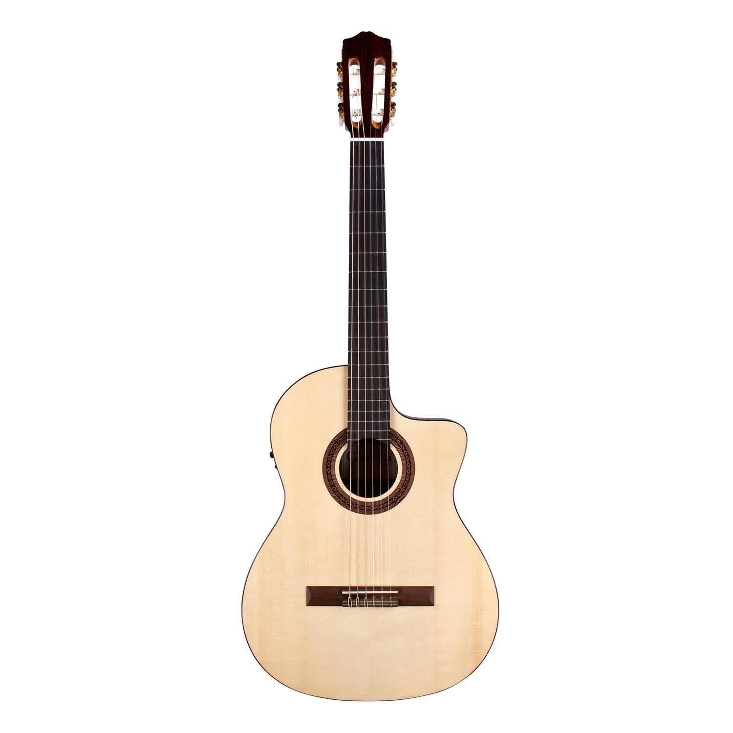Córdoba C5 CE Nylon String Acoustic Electric Guitar - Natural Spruce Top | Classical Guitar for Beginners & Professionals | Perfect for Home Practice, Live Performances & Studio Recording