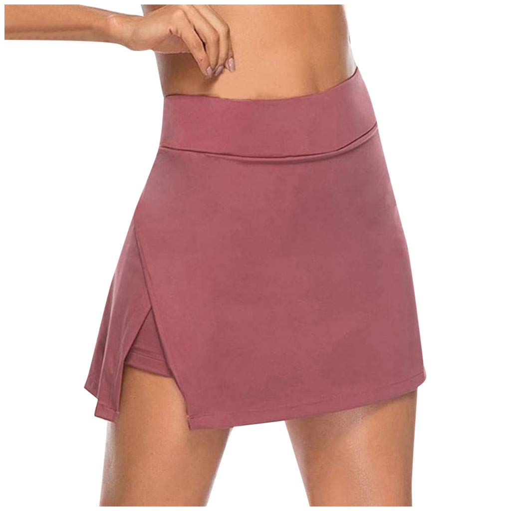 Women's High Waist Bike Shorts - Quick Dry Hiking & Yoga Shorts 2-Piece Set - Stretchy Elastic Fitness Shorts for Running, Gym, Outdoor Activities