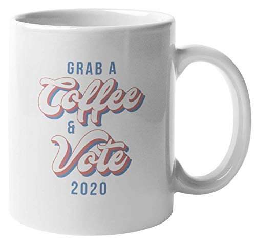 2020 Election Coffee Mug - 11oz Patriotic Tea Cup for American Voters | Perfect for Voting Day, Political Events & Gift Giving