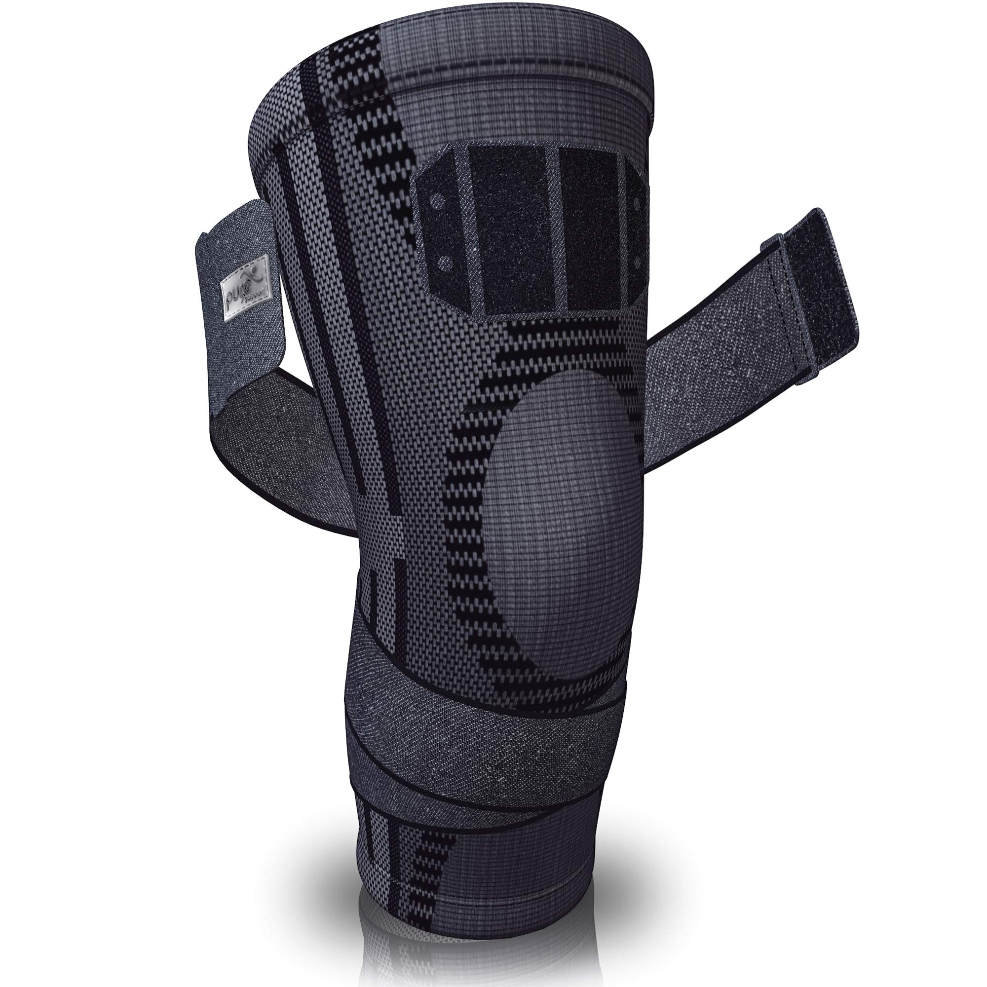 Pure Support Knee Brace - Compression Sleeve for Running, Sports & Arthritis Pain Relief - Ideal for Jogging, Workouts & Joint Support