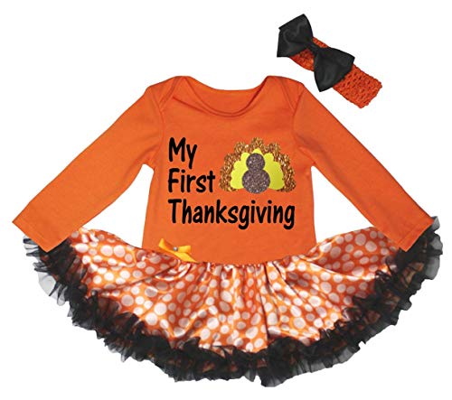 Orange/Dots (Long Sleeve)