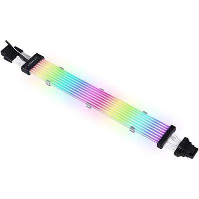 High-Performance RGB GPU Cables for PC Gaming & Custom Builds - Colorful LED Lighting for Enhanced Aesthetics & Performance