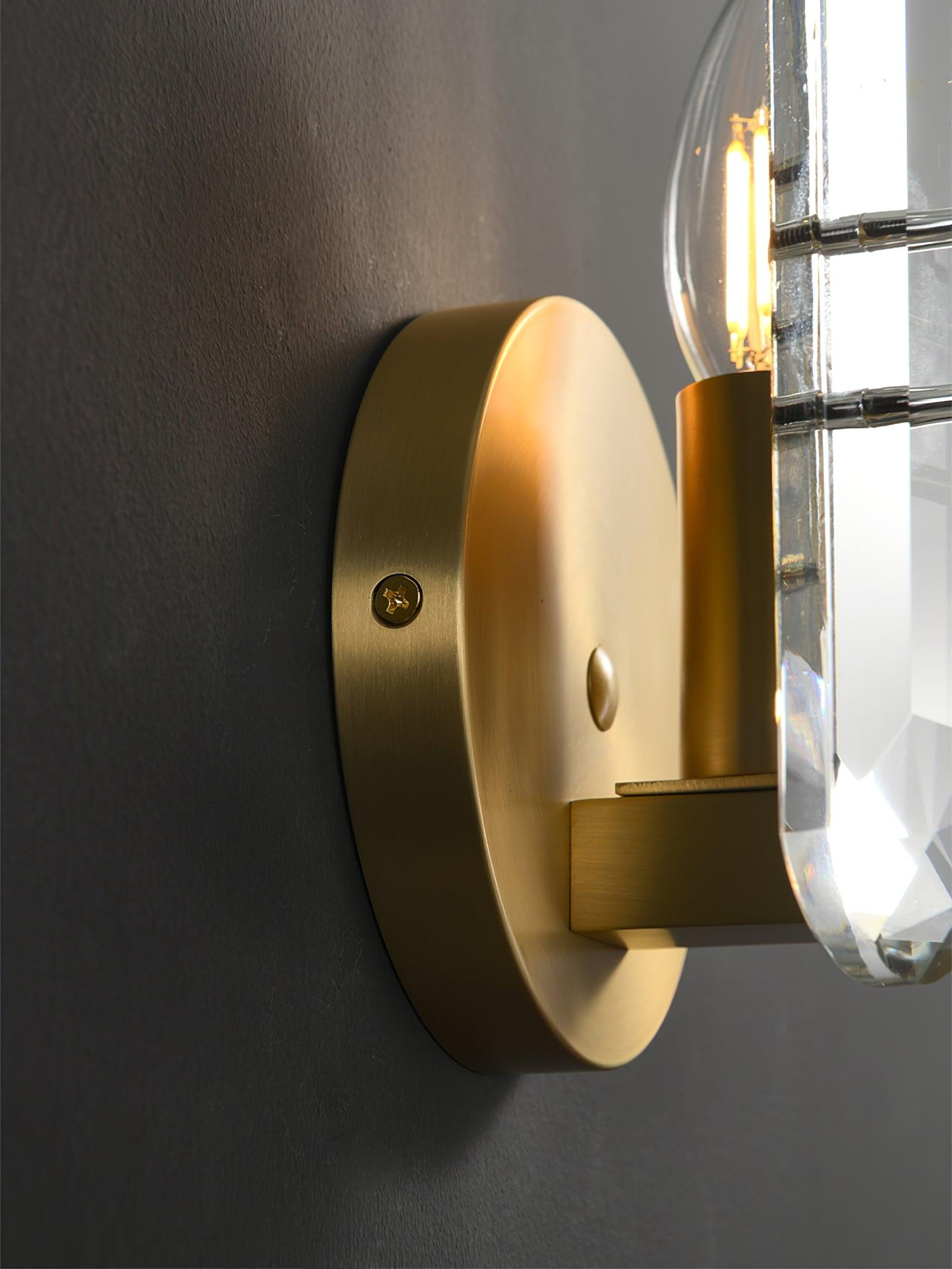 Bolton Wall Sconce Light Fixture - Modern Plug-in or Hardwired Wall Lamp for Living Room, Bedroom, Hallway - Energy Efficient LED Lighting for Home Decor