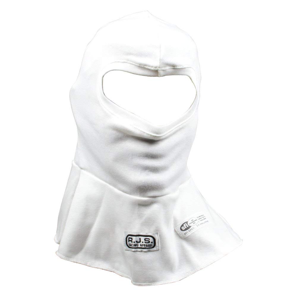 RJS Racing Equipment 8001000 Nomex Fire-Resistant Racing Hood - Lightweight & Breathable for Motorsports, Drag Racing & Track Days
