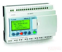 Millennium 3 Essential XD26 16I/10O R - 16 On/Off Inputs with 6 Analog, 10 Static Relay Outputs (4 PWM), 24VDC Supply, Blue Display - Perfect for Industrial Automation & Control Systems
