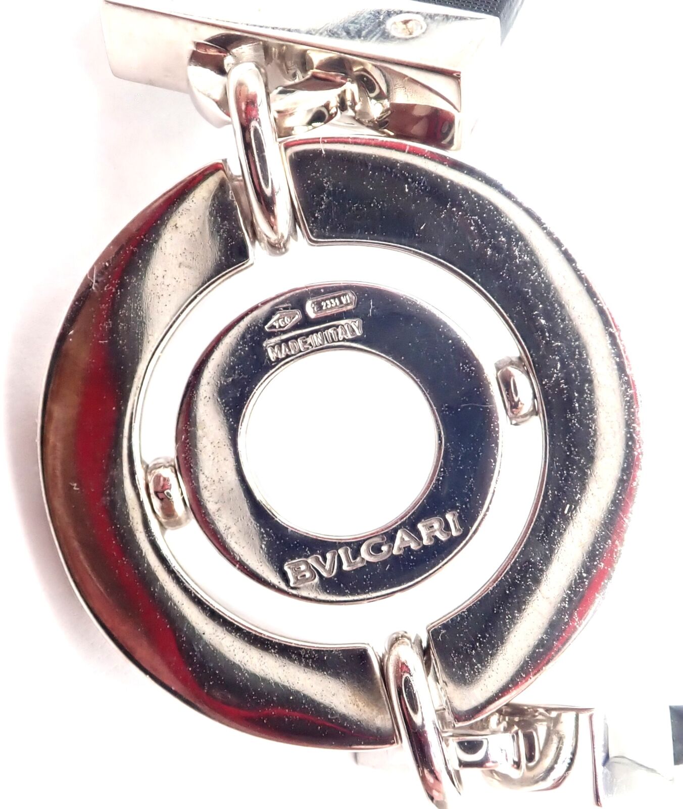 Authentic Bvlgari Bulgari Astrale 18k White Gold Diamond Shagreen Bracelet for Women - Luxury Jewelry Gift for Anniversary, Wedding & Special Occasions