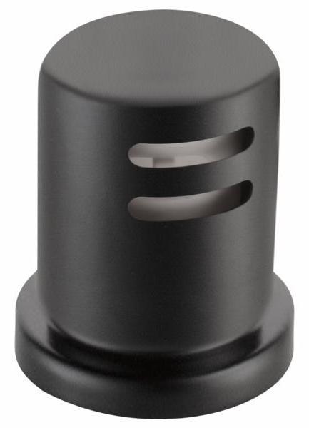 Brizo 69060 BL Matte Black Air Gap for Kitchen Sink - Prevent Backflow & Protect Plumbing, Ideal for Modern & Farmhouse Style Kitchens