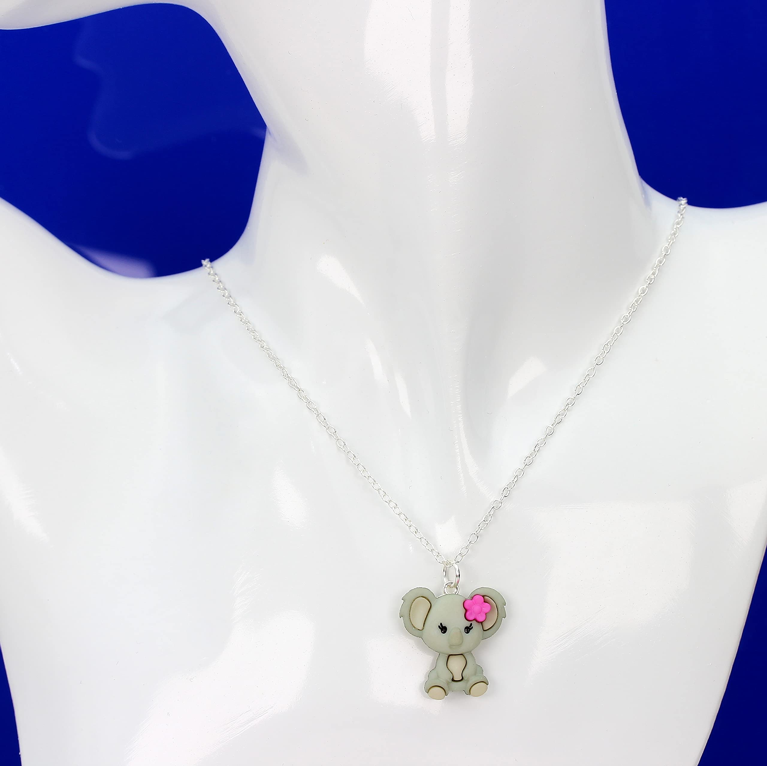 Bluebubble KOALA CLUB Charm Pendant Necklace - Cute Animal Jewelry Gift for Women & Girls | Perfect for Birthdays, Valentine's Day & Everyday Wear