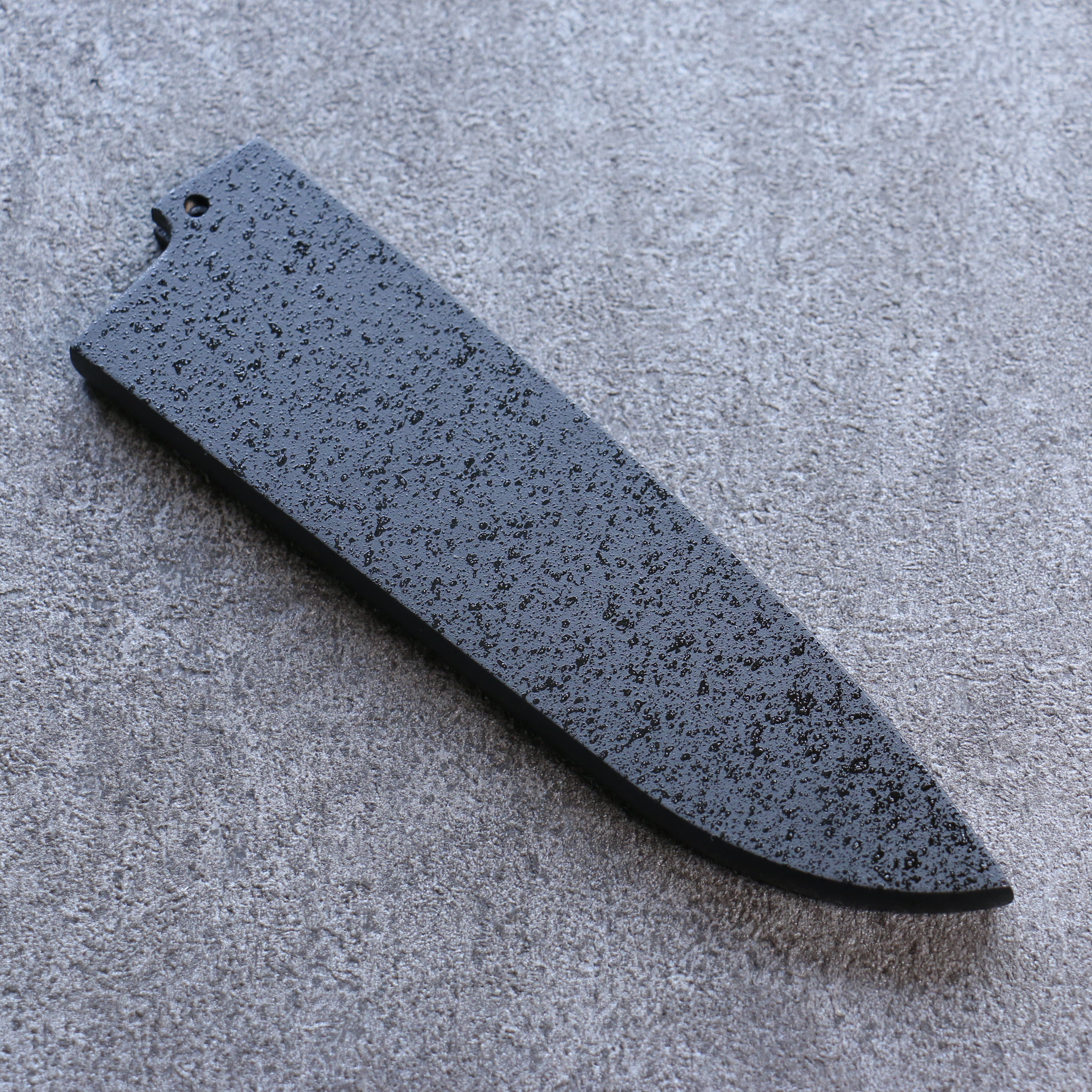 Premium Kuroshime Magnolia Sheath for 150mm Small Santoku Knife with Plywood Pin by Kaneko - Perfect for Kitchen Storage, Travel & Gift Giving