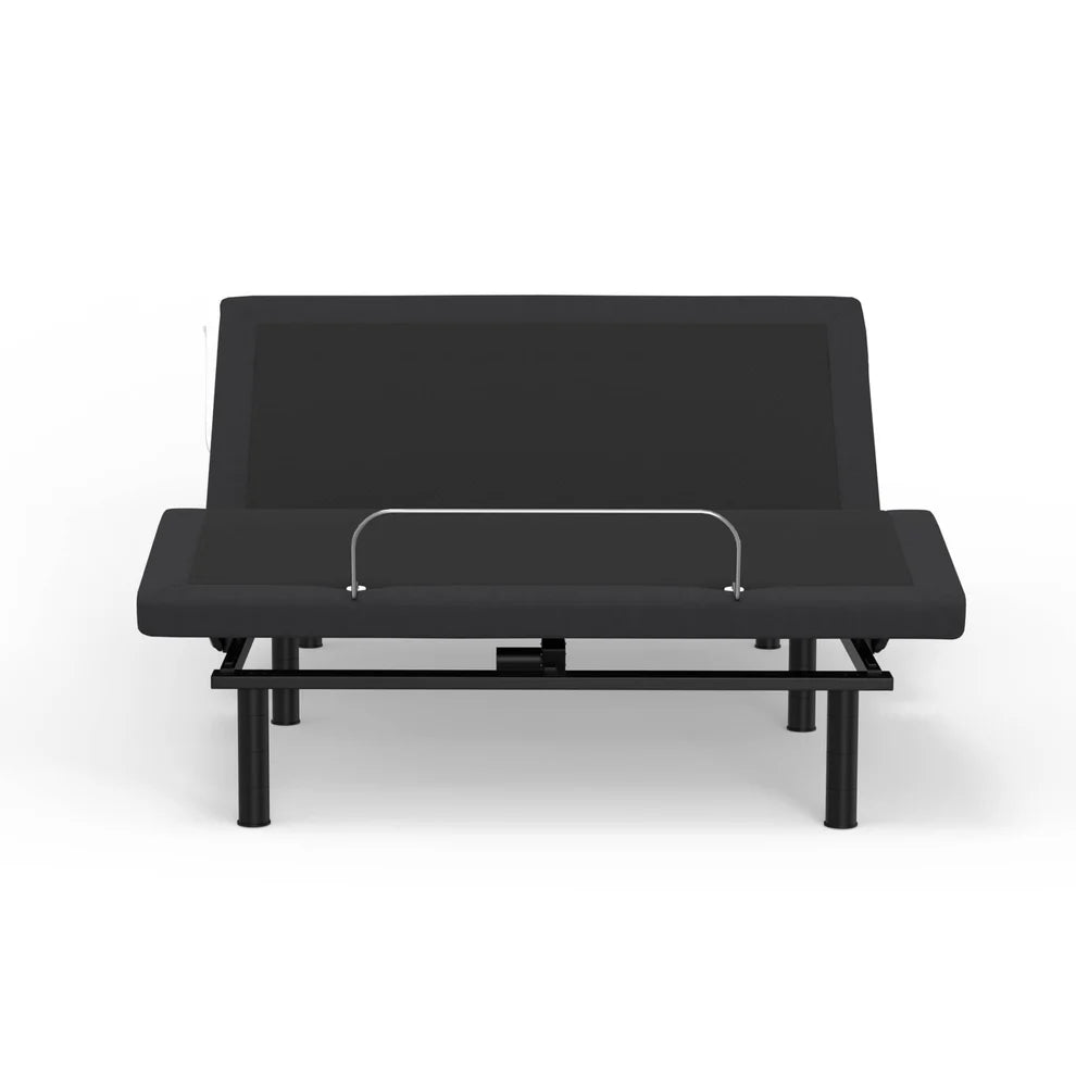 **ZZZEN E6 Wall Hugger Zero Clearance Adjustable Bed Frame with Voice Control, Massage, Night Light & USB Charging - Perfect for Small Spaces, Apartments & Modern Bedrooms**