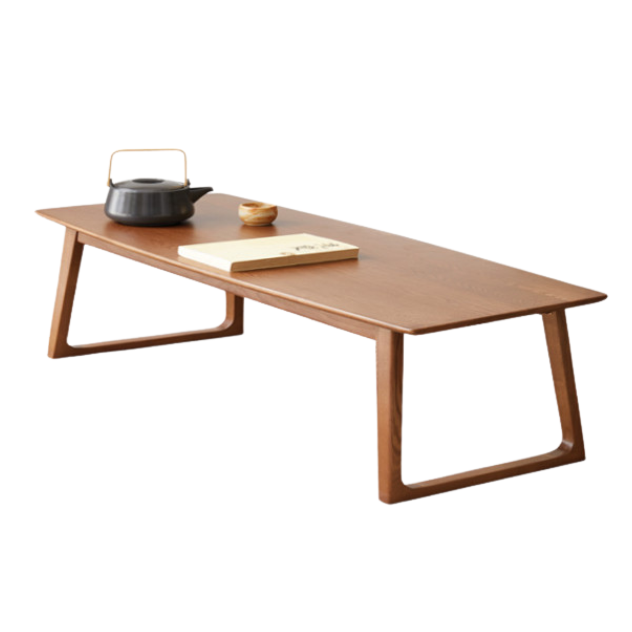 out of stock 55.1x15.7x14.5 inch / 140x40x37cm / walnut color / Ash Coffee table